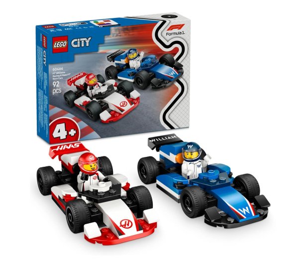 LEGO City 60464 Bolidy Williamsa i Haas - 1298090 - zdjęcie 8